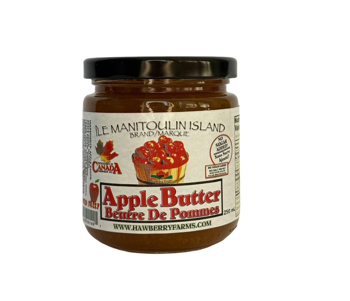 Apple Butter (No Sugar Added) – Hawberry Farms