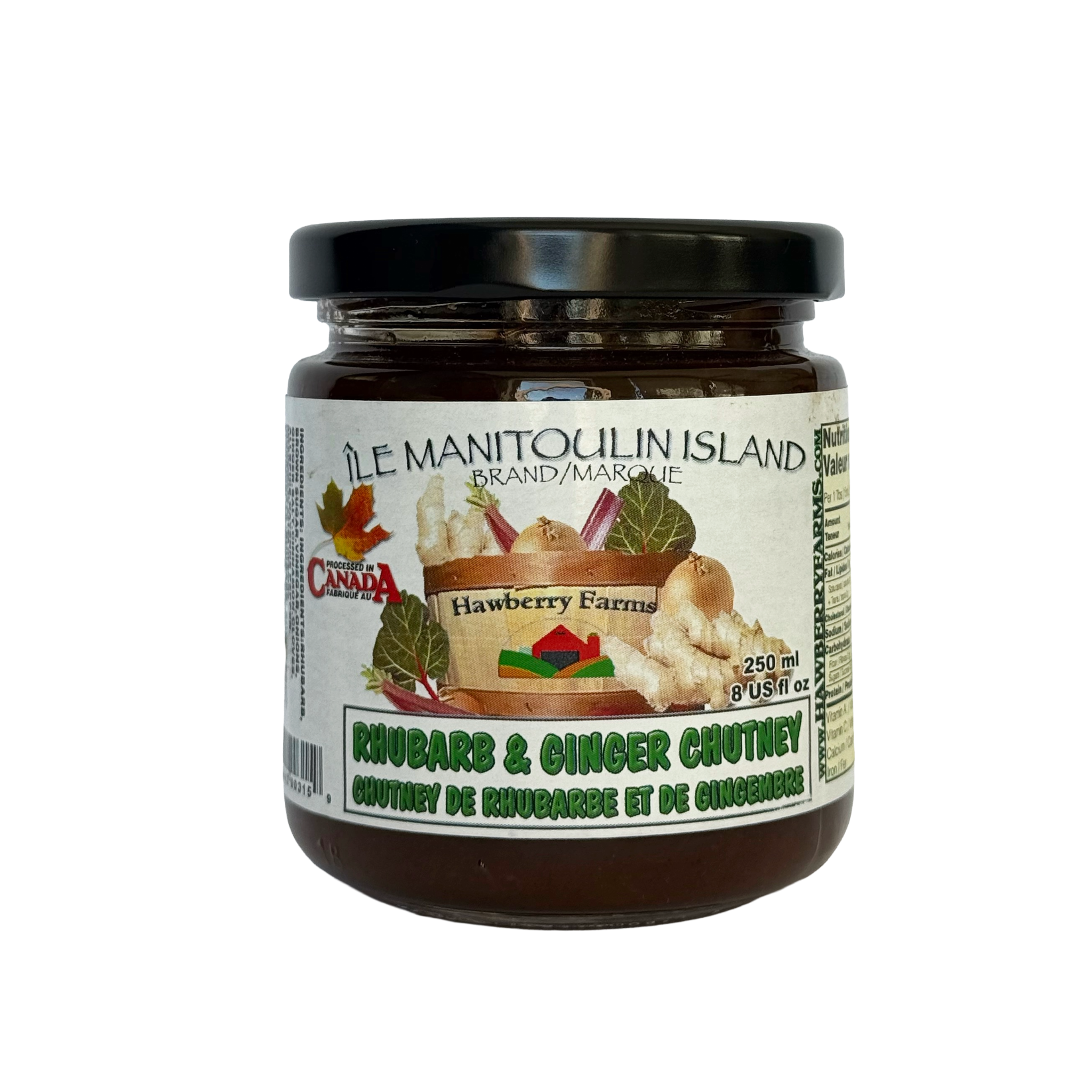 Rhubarb and Ginger Chutney